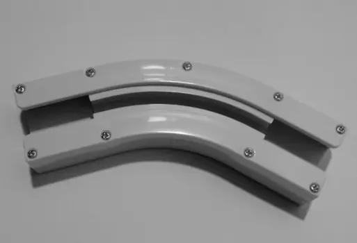 RUNXIN Изгнутый рельсовый ведущий перевозчик 135 градусов