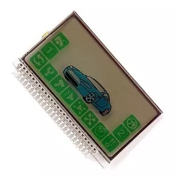 Русская версия ключ ЖК-дисплей экран с металлической ножкой для Starline A92 a94 ЖК-пульт дистанционного управления брелок Двусторонняя Автомобильная сигнализация