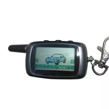 Русский брелок с ЖК-дисплеем A9 для ключей, двусторонняя автомобильная сигнализация StarLine Twage A9 старлайн a9