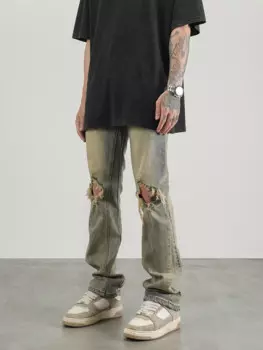 Рваные Джинсы High Street, мужские и женские брюки