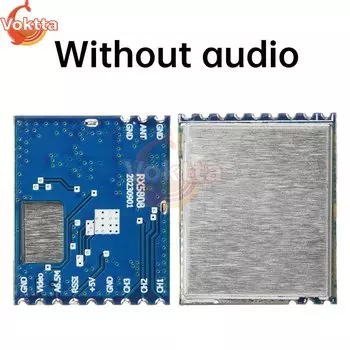 RX5808 Модуль приемника 5,8G 4,8-6,0 ГГц Приемники SPI Control Беспроводной модуль приема аудио и видео для системы FPV RC Вертолет