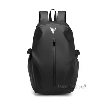 Рыцарский рюкзак, сумка для мотоциклетного шлема, дорожное снаряжение, водонепроницаемая и большой вместимости для Yamaha MT-03 MT-07 MT-09