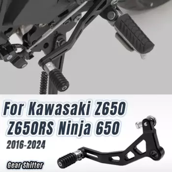 Рычаг переключения передач для KAWASAKI Z650 Z650RS NINJA 650 2017-2024, аксессуары для мотоциклов, педаль переключения передач Z 650 RS