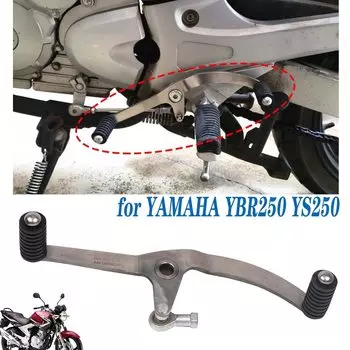 Рычаг переключения передач для YAMAHA YBR 250 YBR250 YS250 YS 250, Мотоциклетные аксессуары, педаль переключения передач