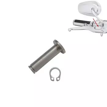 Рычаг ручного управления из нержавеющей стали, поворотный штифт и стопорный зажим, тормозные рычаги сцепления для моделей Harley