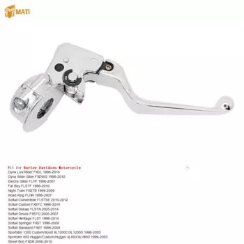 Рычаг сцепления и кронштейн крепления окуня в сборе черный для Harley Davidson Sportster 883 1200 Softail Dyna Electra Glide Road King Fat