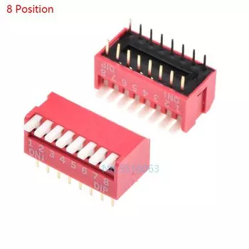 10 шт., Рычажные переключатели 1/2/3/4/5/6/8/10/12