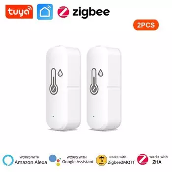 RYRA Датчик температуры и влажности Tuya Smart WiFi/Zigbee