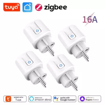 RYRA Умная розетка ZigBee 16A 20A EU