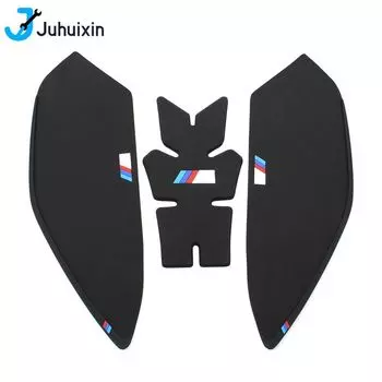 S1000RR 2019-2023 S1000R 2021-2023 M1000RR hp4 для Мотоцикла BMW Новая Резиновая 3D наклейка на топливный бак Коврик Противоскользящая наклейка на тягу