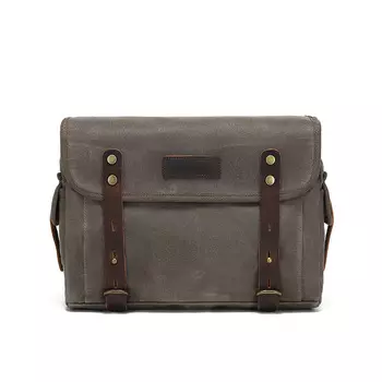 Съемная мотоциклетная сумка Водонепроницаемая сумка Сумка для багажа Споряджение для верховой езды Сумка-мессенджер на одно плечо с кожаной головой