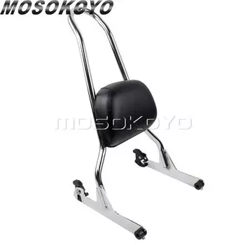 Съемная спинка для пассажиров, комплект кронштейнов для Harley Fatboy Softail FXST FXSTB FXSTC FXSTS FLSTF FLSTFB FLSTFBS 06-up