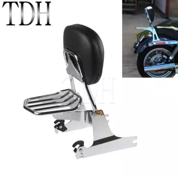 Съемная спинка для пассажирского салона, рейка для Harley Dyna Low Rider Street Bob FXDB Super Glide Switchback