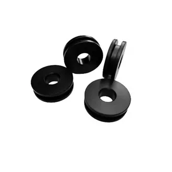 Съемные втулки HCMT для лобового стекла мотоцикла, 4 шт., втулки для Harley Road King Classic EFI FLHRC 1998-2013, черные