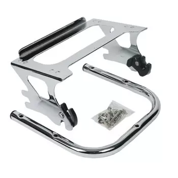 Съемный Двухместный багажный стеллаж для мотоцикла Harley Touring Tour Pak Pack Road King Street Glide 1997-2008