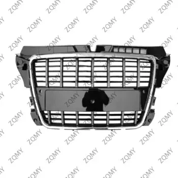 С/логотипом для Audi A3/A3L 2007 2008 2009-2011 2012, Решетка переднего бампера автомобиля, Центральная панель, Стайлинг, верхний гриль (модифицировать стиль S3)