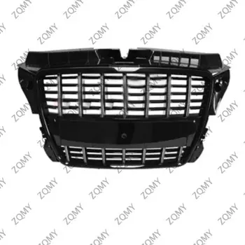 С/логотипом для Audi A3/A3L 2007 2008 2009-2011 2012, Решетка переднего бампера автомобиля, Центральная панель, Стайлинг, верхний гриль (модифицировать стиль S3)