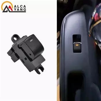 С подсветкой 25401-1JY0A Электрический переключатель управления стеклоподъемником, кнопка-консоль для Nissan TIIDA 2006-2010