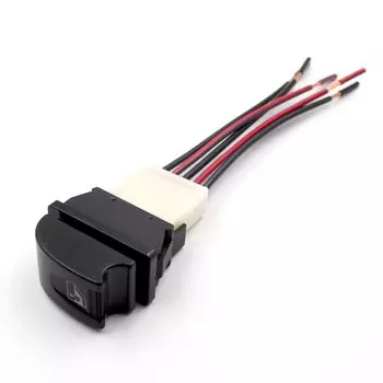 С розеткой, автомобильный выключатель стеклоподъемника, 5 контактов, электрическая вилка, 20 А, автомобильная фотокнопка