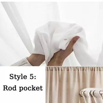 Шторы JESSANS просвечивающиеся белые полиэстеровые