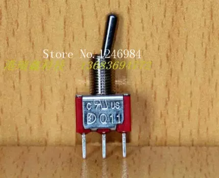 [SA]T8013C одиночный штатив два транша M6.35 контактный тумблер Q11 1MS1 Deli Wei -- 100 шт./лот