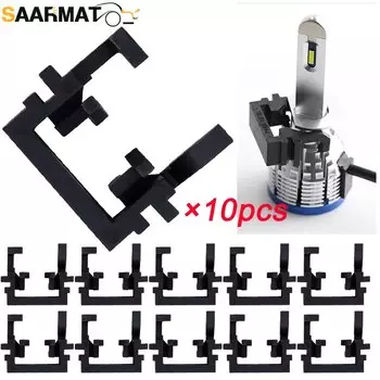SAARMAT 10 шт./лот H1 держатель для Ford Focus больше держатель лампы H7 светодиодный адаптер адаптер H4 от автомобильных аксессуаров заводской