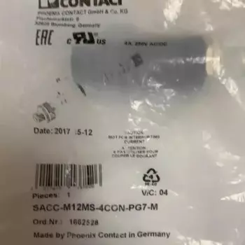 SACC-M12MS-4CON-PG 7-M-1662528 Штекерный разъем M12