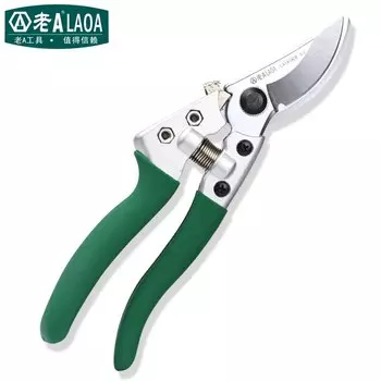 Садовые ножницы LAOA SK5, 8,5 дюйма, ножницы из нержавеющей стали для дома и сада, ножницы для обрезки