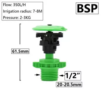 Садовые спринклеры VORTEX 360° KWZL