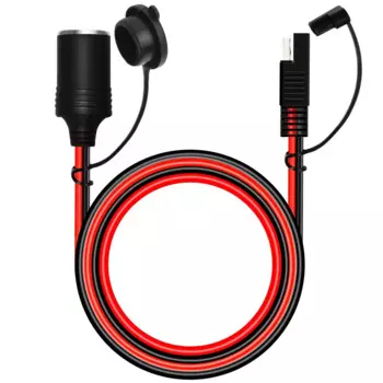 SAE к автомобильному гнезду прикуривателя SAE быстроразъемный разъем 14AWG Сверхмощный удлинитель Кабель 1,5 м пылезащитный колпачок