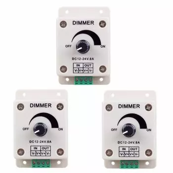 СAGE LU MEI регулятор яркости 12В 24В 8А одноцветный