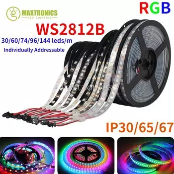 СAGE LU MEI Светодиодная лента WS2812B RGB 1-5 м