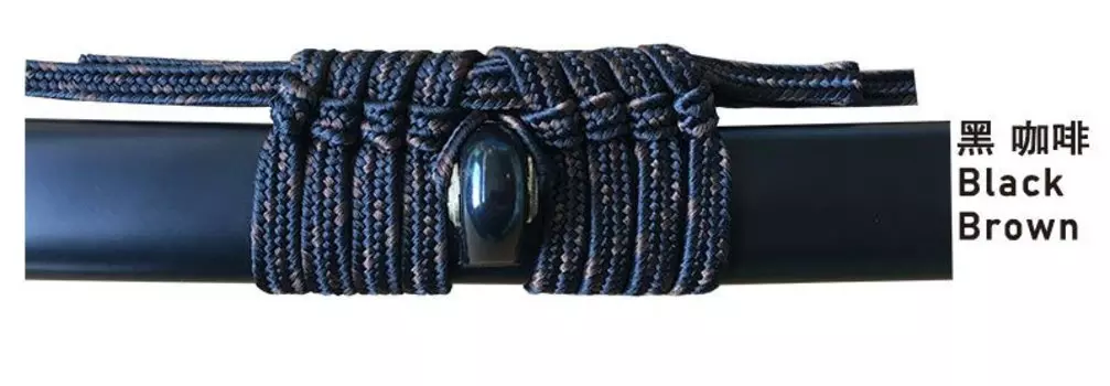 Сагео-японский самурайский меч Saya Rope, ножны для зубов, шнур ручной работы, оплетка, несколько цветов на выбор, длина на заказ