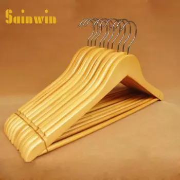 Sainwin 10 шт./лот деревянная вешалка для взрослых и детей винтажная деревянная вешалка для одежды Вешалки для одежды