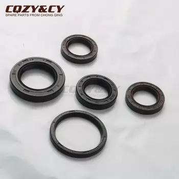 Сальник 5 шт. для GY6 125cc 150cc 152QMI 157QMJ ATV скутер 4-тактный