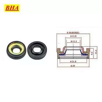 Сальник компрессора для Nippon Denso 7sbu16 R134a, компрессор, сальник для 10P R134A компрессора