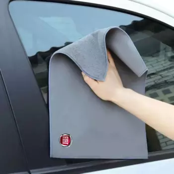 Салфетка Для Мойки автомобиля из кораллового бархата для FIAT, флисовое полотенце из микрофибры для детейлинга автомобиля, Аксессуары Для Мойки автомобиля