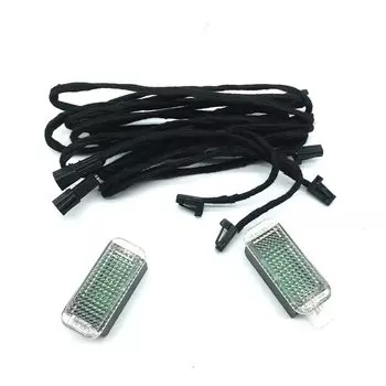 Салон автомобиля, задние светодиодные фонари для ног, жгут проводов для vw PASSAT B6 Jetta golf 5 MK5 6 MK6 A3 A4 A6 seat Leon Toledo 3AD 947409