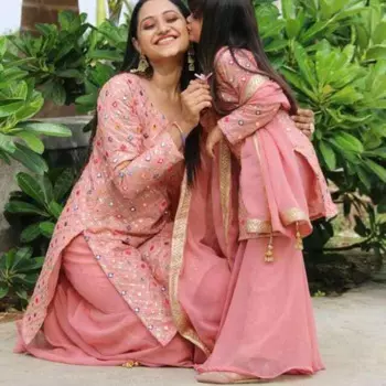 Salwar Kameez Sharara, Детский костюм, семейный костюм, пакистанский