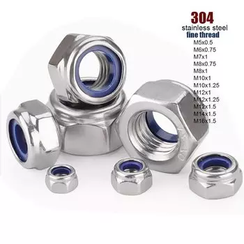 Самоблокирующие гайки TINGGOO из нержавеющей стали M5-M16