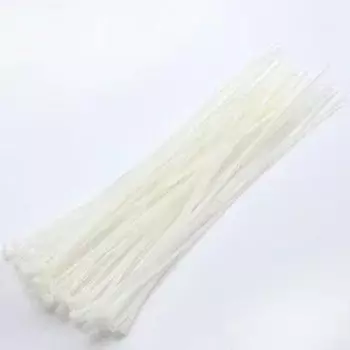 Самоблокирующиеся нейлоновые кабельные стяжки 4 x 200 мм, 100 шт