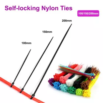 Кабельные стяжки нейлон 100 150 200 мм