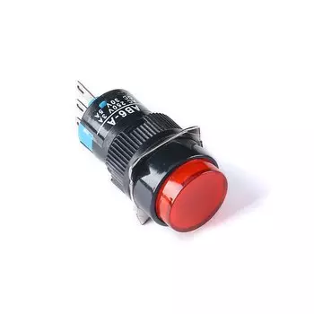 Самоблокирующийся кнопочный переключатель, 16 мм, 3 контакта, LA16-11Z, AB6-A, аксессуар для бытовой техники