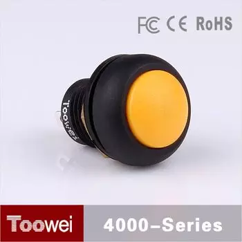 Самоблокирующийся металлический кнопочный переключатель VEARGREE 12 мм