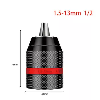 Самоблокирующийся металлический Зажимной патрон, 10/13 мм