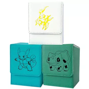 Самодельная коробка для хранения карт Pokemon Arceus Wartortle OPCG PTCG WS, коллекция карт, защитная коробка, Детские Подарочные игрушки