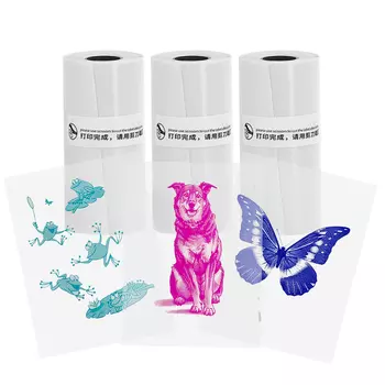 Самоклеящаяся бумага для принтера QKX 57 мм x 3 м