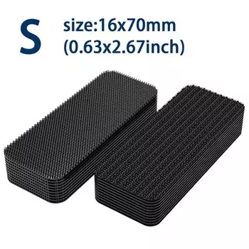 Самоклеящаяся лента с крючком и петлей, сверхпрочная двусторонняя наклейка для фиксации ковров, нескользящая лента для автоматического напольного коврика