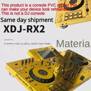 Самоклеящаяся пленка из ПВХ XDJ-RX2 кожи из качественного материала ПВХ, подходит для контроллеров Pioneer (не машины)