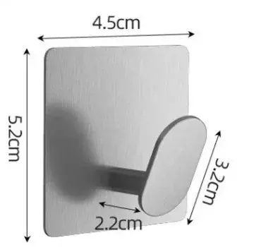 Самоклеящиеся крючки HARKO из нержавеющей стали